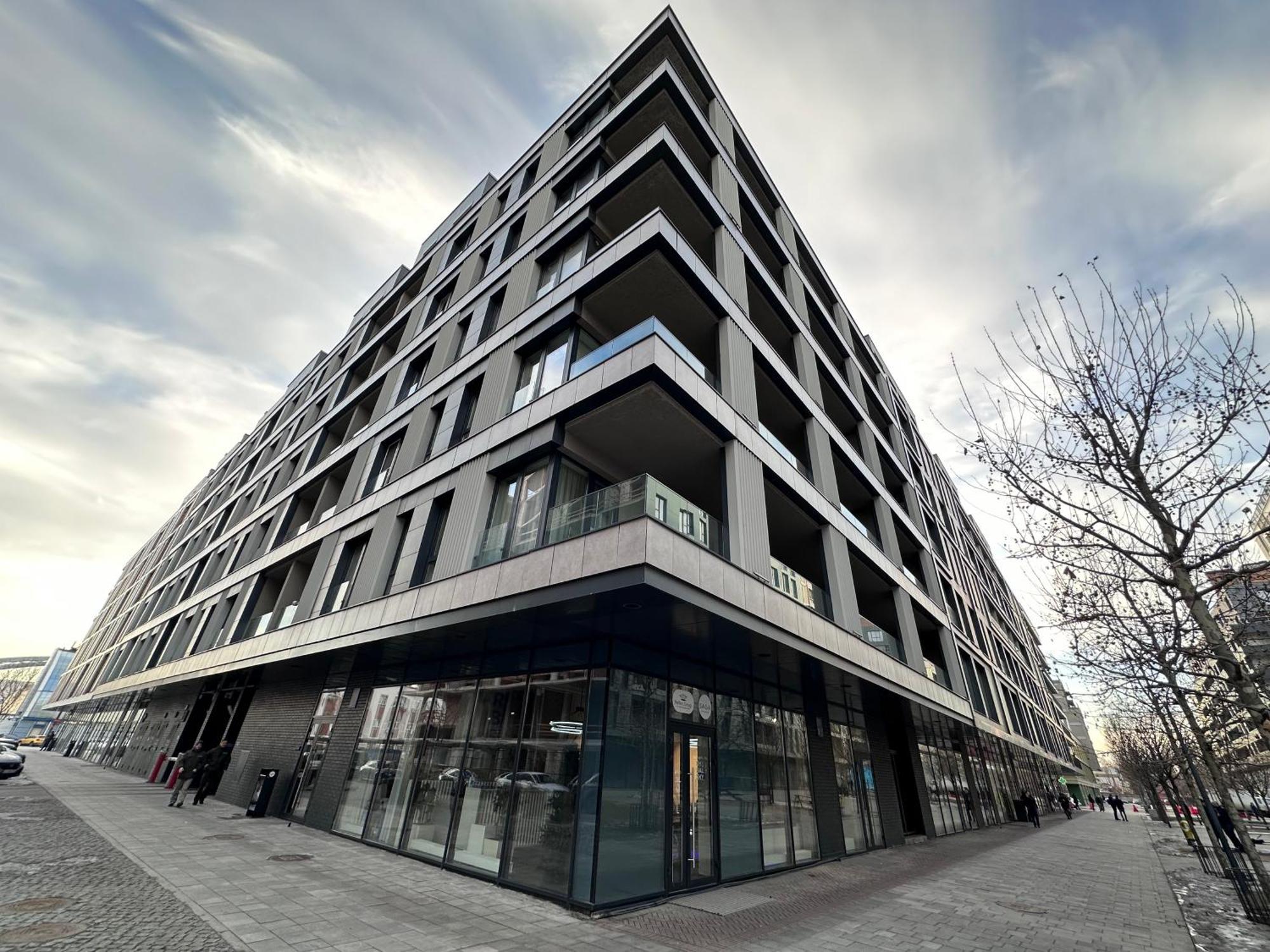 Rybalsky Studio Apartment Dnipro View 키예프 외부 사진