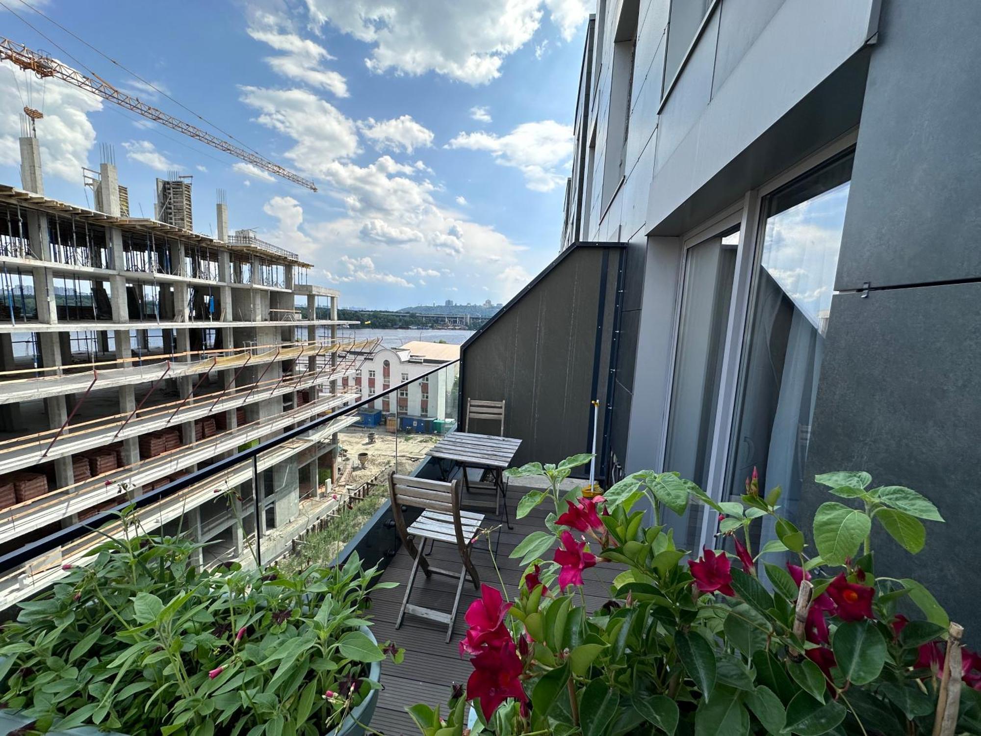 Rybalsky Studio Apartment Dnipro View 키예프 외부 사진